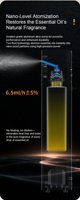 Nouveau diffuseur de parfum électrique commercial 1400 ml, grand modèle en métal, contrôle WiFi via application, pour hôtel, machine d'aromathérapie, garantie 1 an