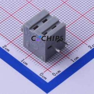 KF211V-5.0-2P Spring Terminal Block Through hole Component (THT),P=5mm Connector 5mm 2P 2 15A - Product Image 2