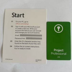 MS Project Professional 2019 100% Activado, Versión de Internet con Tarjeta de Clave, 6 Meses de Garantía, Envío Rápido, Disponible para PC - Product Image 4