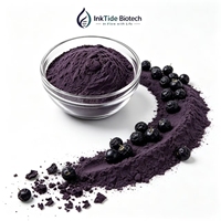 Groothandel Zwarte Chinese Wolfberry Zwarte Goji Berry Poeder Zwarte Wolfberry Poeder