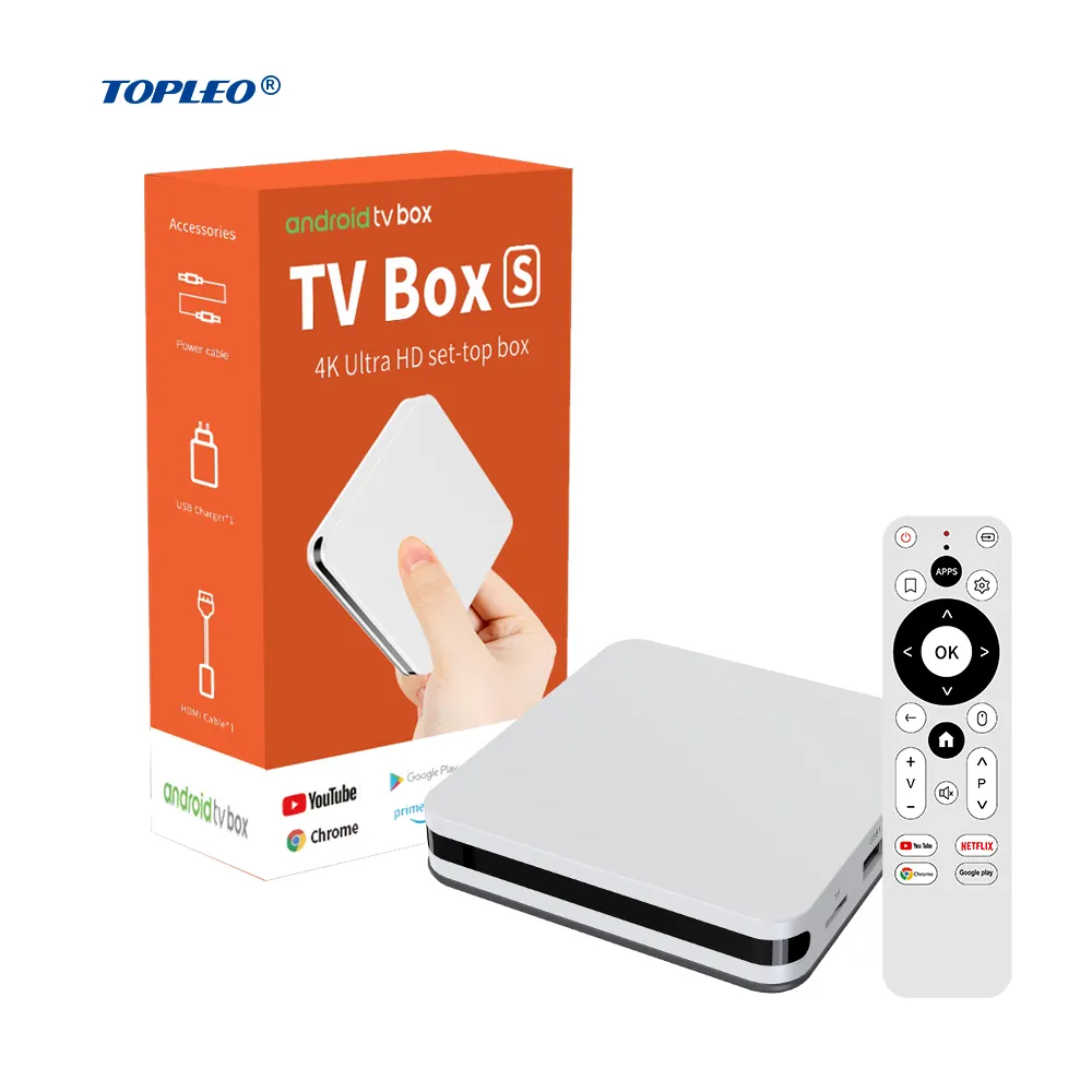 Topleo i96 mini II h313 btv 10.0 set box tv digital 4k mini smart android tv box