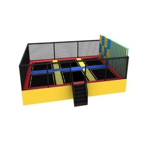 두어페이 가족 엔터테인먼트 센터 상업용 트램폴린 파크 야외 대형 바운싱 공간 안전한 어린이용 고품질 PVC 플라스틱 - Product Image 3