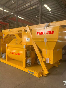 Günstige 60m³/h 90m³/h 120m³/h 150m³/h Betonmischanlage für Autobahn, Brücke, Fertigbeton, Bauarbeiten - Product Image 3