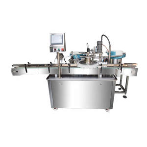 Machine de remplissage et de capsulage de réactif de flacon de tube sanguin de gouttes pour les yeux de petite bouteille de 10ml Machine d'étiquetage de ligne de remplissage d'huile essentielle - Product Image 5