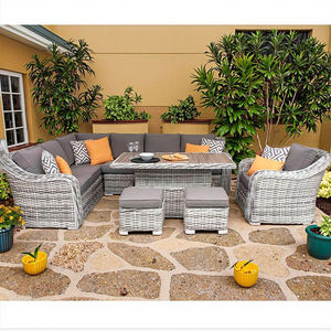 Ensembles en Rotin Osier de Patio en Gros Canapé de Jardin Mobilier de Salon Moderne Ensemble de Canapés Mobilier de Jardin Extérieur - Product Image 3