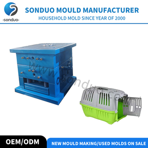 Sẵn sàng khuôn PP vật liệu mèo du lịch Hàng không hộp khuôn nhựa vật nuôi tàu sân bay sử dụng khuôn - Product Image 3