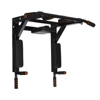 Barre de traction murale multifonctionnelle en acier durable CooSport Fitness et station de dips