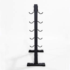 Rak Penyimpanan Alat Lat Pulldown dengan Pengait Tugas Berat, Pengatur Aksesori Gym dari Baja untuk Alat Kabel - Product Image 2
