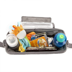Bolsa de transporte para cochecito de bebé, nueva para viajes, cuidado del bebé, bolsa organizadora de pañales personalizada para bebé - Product Image 6