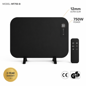 <span class=keywords><strong>Radiateur</strong></span> intelligent en cristal de carbone contrôlé par application Wi-Fi, 750W, panneau métallique mince, protection contre la surchauffe, économie d'énergie - Product Image 5