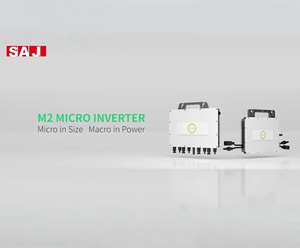 Saj M2 600W thông minh Micro biến tần dễ dàng sử dụng dân cư bảng điều khiển năng lượng mặt trời chuyển đổi 2 mppts hiệu quả 97% Wifi cắm một pha - Product Image 2