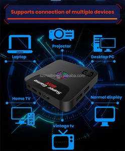 X5s-caja de videojuegos Super Retro, 2,4g, dos mandos, 10000 juegos, consola de juegos inalámbrica para Ps1 N64 - Product Image 5