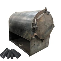Machine à carboniser les coques de riz des Philippines, machine à carboniser les coques de riz, poêle à bois sans fumée, machine à biochar 500 kg