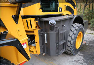 Roda pemuat diesel roda Mini 4x4 mesin berat baru mesin pemuat roda daftar harga pemuat roda dari Cina roda pemuat - Product Image 4