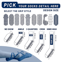 Gym Chaussettes De Luxe Qualité Mode Coton Hommes Crew Chaussettes Broderie Logo Imprimer Gym Chaussettes Personnalisées