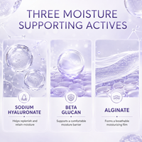 Профессиональная ампула DRHG Water Glow с увлажняющим барьерным эффектом для гладкой и упругой кожи, 5 мл, 5 флаконов