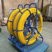 Tige de poussée légère Rodder de conduit de câble de serpent de fibre de verre pour le câblage électrique