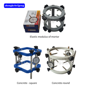 EN 12390 Hydraulic Mortar Concrete Rock Deformation <strong>Elasticity</strong> Analysis Equipment Concrete Cylinder Compressometer-Extensometer - Product Image 2