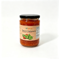 Rouleau d'autocollants adhésifs personnalisés en papier kraft résistant aux UV et à l'eau pour étiquettes de pots de sauces piquantes, condiments et épices, autocollants pour sauces chili