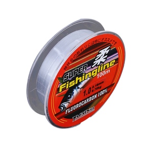 NEWMAJOR Ligne de pêche en nylon enduite de fluorocarbone 100m 0.4-10.0 #   Transparent, haute résistance, résistant à l'abrasion pour le transport de rivières - Product Image 5