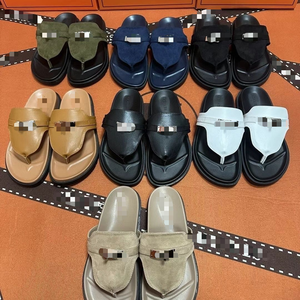 Sandalias de plataforma con hebilla para mujer 2026, estilo casual y a la moda, con suela gruesa y aumento de altura, para uso exterior con puntera abierta - Product Image 6