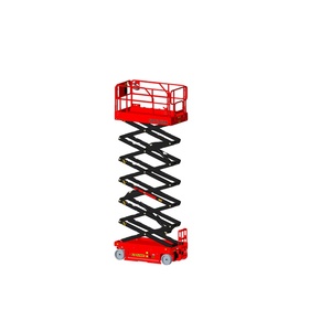 Élévateur à ciseaux hydraulique mobile SPP1412H populaire échafaudage élévateur à ciseaux hydraulique électrique - Product Image 1