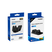 Station d'accueil à double charge sans fil, accessoires de jeu, support de base pour manette PS4 Pro et Slim, vente en gros