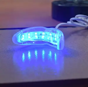 Custom Make Mini LED Zahn aufhellung Licht Blau und Rotlicht Maschine LED mit Aktions preis