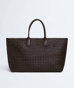 2026 New Bottega BV New Womens Handwoven Tote <b>Bag</b> Mini Basket Handbag <b>Soft</b> <b>Leather</b> Large Capacity <b>Bag</b> Daily Versatile Veneta - Product Image 1
