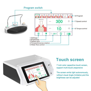 Systèmes de moteurs d'implants dentaires intelligents à écran tactile de haute qualité 40000 tr/min, équipement dentaire à alimentation électrique - Product Image 4
