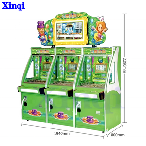 Venta de Fábrica Máquina de <span class=keywords><strong>Juego</strong></span> Arcade de Interior Personalizada <span class=keywords><strong>Coup</strong></span> De Poing (Quarter Pusher) Inglés 110/220V para 2 Jugadores - Product Image 5