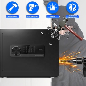 Sleutel Veilig Slot Hoge Kwaliteit Staal Veilig Met Elektronische Wachtwoord Sleutel 26l Safe Box Voor Thuis Commerciële Kantoren Kluizen - Product Image 4