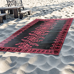 WANMI <span class=keywords><strong>Tapis</strong></span> <span class=keywords><strong>de</strong></span> <span class=keywords><strong>sol</strong></span> pour <span class=keywords><strong>caravane</strong></span> <span class=keywords><strong>de</strong></span> camping-car personnalisé <span class=keywords><strong>de</strong></span> haute qualité <span class=keywords><strong>Tapis</strong></span> d'intérieur et d'extérieur en plastique recyclé PP pour pique-nique, camping, prière, patio, pique-nique - Product Image 4