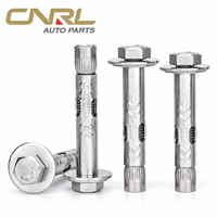 RuiLi GB/T 22795-2008 Boulon d'ancrage à expansion à tête hexagonale en acier inoxydable 304 A2-70 M6-M16 Fixations pour béton Usine