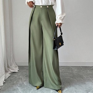 Pantaloni Eleganti da <span class=keywords><strong>Donna</strong></span> a Gamba Larga con Texture Plissettata, Pantaloni Casual, Pantaloni Larghi e Morbidi a Gamba Dritta, Pantaloni Eleganti Sehe Fashion - Product Image 1