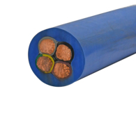 Hochleistungs-flexibles flaches rundes EPR PCP EPDM-Gummi-Trinkwasser 300/500V 380V Tauch-Flachwasserpumpen-Stromkabel