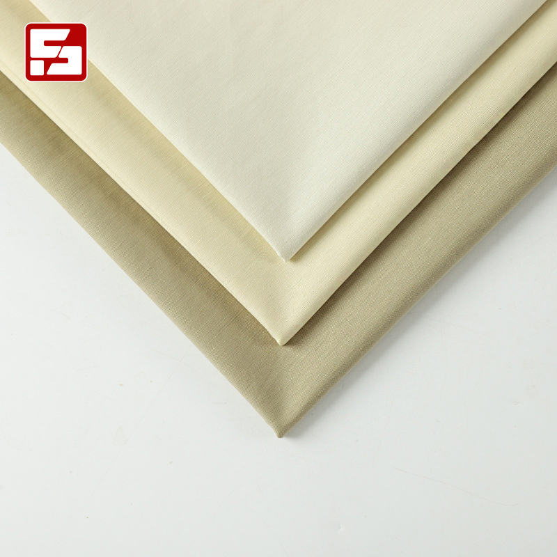 Rayon Nylon Girls Plain Anti-Bacteria Breathable Spring Summer Leisure Wear Woven Fabric