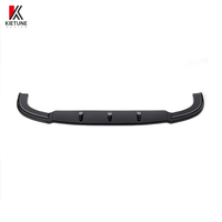 KIETUNE - Lame de pare-chocs avant T5.1 de haute qualité, 3 pièces, ABS noir brillant, pour kit carrosserie V.W Transporter 2010-2015, pièces de van