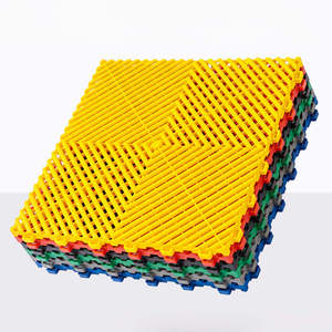 Colored Plain Industrial <b>Plastic</b> Garage Decking <b>Tiles</b> Shock Resistant Non Slip Floor <b>Tiles</b> for Auto Details Shop and Workshop - Product Image 1