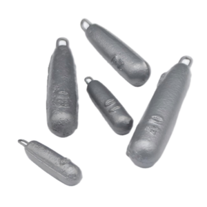 नई कास्टिंग कृमि बुलेट मछली पकड़ने के सिंकर्स वजन वर्गीकरण और नदी के पदों के लिए मीठे पानी की मछली पकड़ने के लिए मछली पकड़ने के लिए - Product Image 1