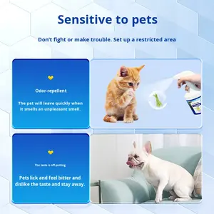 <span class=keywords><strong>Spray</strong></span> Répulsif pour Chiens Zéro Entrée – Empêche les Urinations à l'Intérieur/à l'Extérieur – Fournitures de Nettoyage pour Animaux de Compagnie - Product Image 3