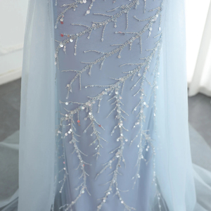 Jancember SZ222 Gorgeous Sequins Beaded Zipper Mermaid Evening Prom <b>Dresses</b> - Product Image 5