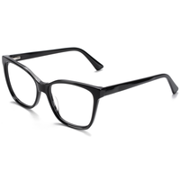 Monture de lunettes Elan Optical YB8018 faite à la main, style européen et américain, œil de chat, pour femme, monture complète en acétate, lunettes optiques