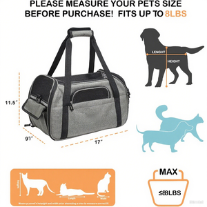 Đa chức năng vật nuôi tàu sân bay với lưới thoáng khí bên lối vào và có thể tháo rời Fleece Pad cho du lịch - Product Image 4