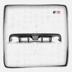 Diffuseur arrière Premium EPA Type 3 pour Fiat 595 Abarth Série 4 et suivantes, kit carrosserie aérodynamique arrière agressif - Product Image 1