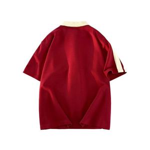 เสื้อโปโลสปอร์ตของผู้ชาย-ดีไซน์กีฬาพร้อมผ้าแห้งเร็วระบายอากาศเหมาะสำหรับยิมวิ่งและชุดลำลอง - Product Image 4