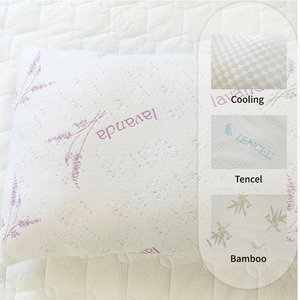 Tùy chỉnh sang trọng Lyocell Vải gối trường hợp tre gối Bìa - Product Image 3