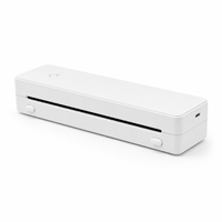 Impresora Térmica Compacta A4, Compatible con Bluetooth y PC, Admite Papel de Varios Tamaños para el Hogar, Oficina, Viajes y Tatuajes