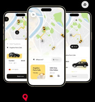 Aplicación y Sitio Web de Reserva de Taxis Bajo Demanda, Software de Transporte Empresarial para Plataforma de Servicio de Transporte