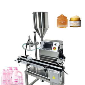 Detergentes para crema de pasta de miel y jugo, máquina de llenado de botellas de 30ml, máquinas de llenado de bomba de engranajes de aceite comestible de agua potable - Product Image 1